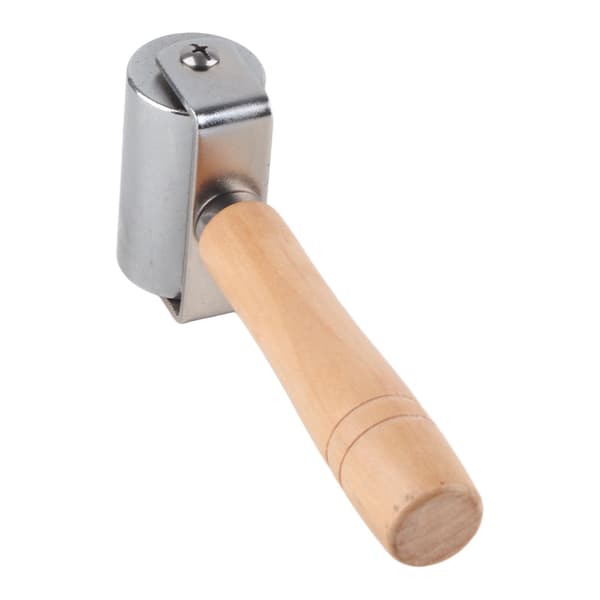 DIY Læder Håndarbejde Glatter 35mm Læder Rulleværktøj Læderhåndværk Kantfolder (Medium)