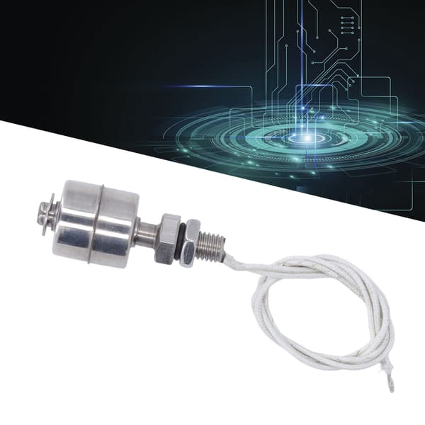 Flydende vandstandskontakt sensor rustfrit stål 5MPa 10mm slaglængde 0-220V 45mm controller