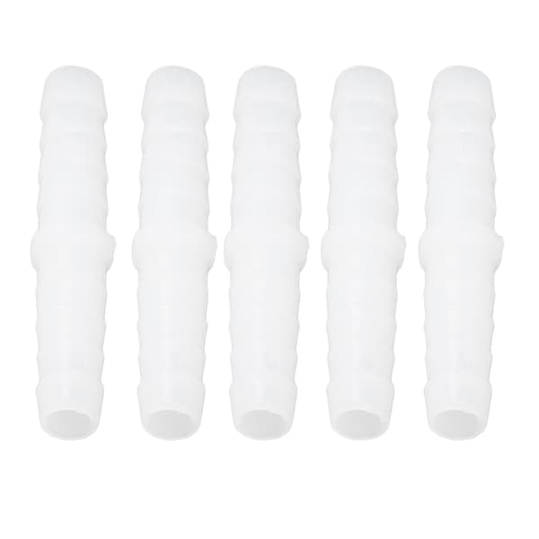 10 st plastslangkoppling rak skarvförbindare 6mm x 6mm