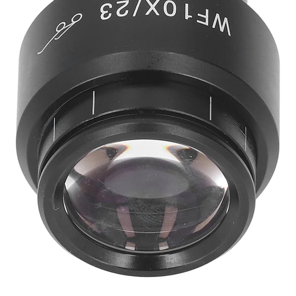 30 mm interface mikroskoplinse vidvinkel WF10X/23 justerbart dioptriokular med kappe