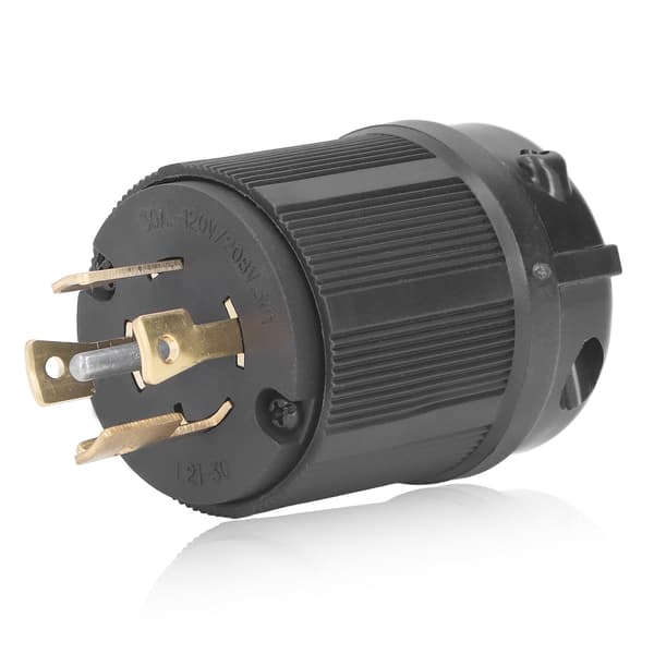 Låseprop NEMA L21-30 30A 120/208V 5-leder stik til generator