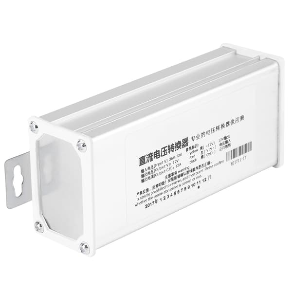 36V-72V DC til 12V 15A 180W Step-Down Konverter til E-Scooter Batteripakke
