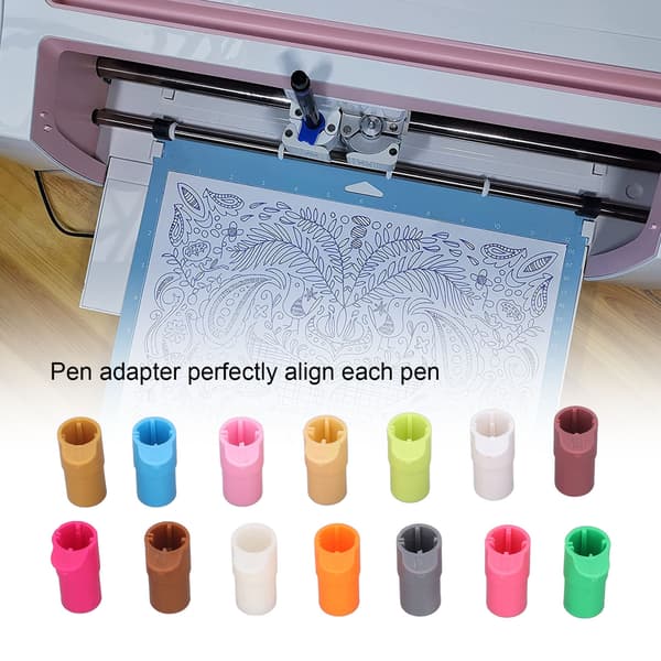 14-pack ABS pennadapterhållarsats för Cricut, markörkonverteringssats