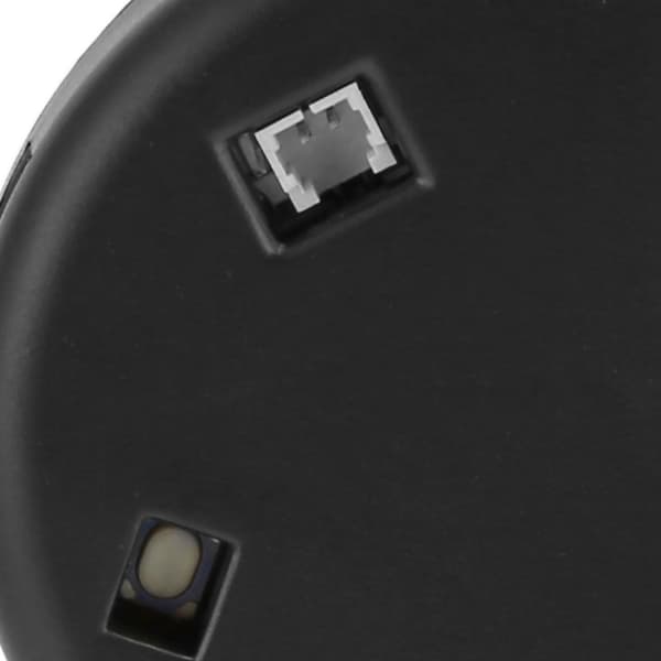 1x ESP32 1,28 tommer cirkulær touch LCD udviklingskort 240x240 IPS WiFi BT modul ABS sort + plastikboks