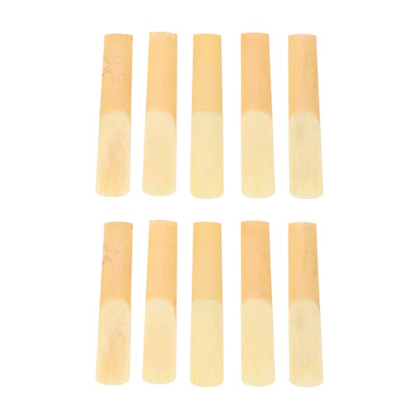 10-pack 2,5 styrka B-klarinettrör vibrerande rörbladstillbehör