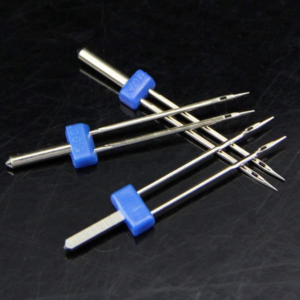 3 kpl 2/3/4 mm kaksoisneuloja ompelukoneisiin, ompelutarvikesarja
