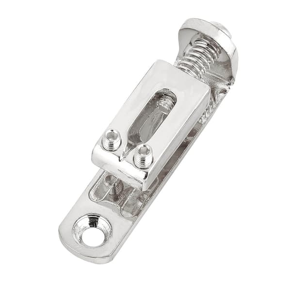 3-pack ensträngad brygga 3 cm med skruvar, skiftnyckel för gitarrdelar (silver)