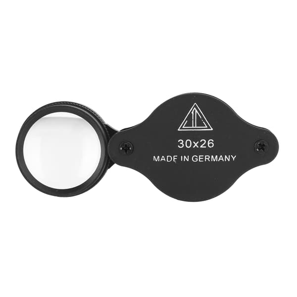 30X Vikbart förstoringsglas Bärbar lupp Smycken Antik förstorare
