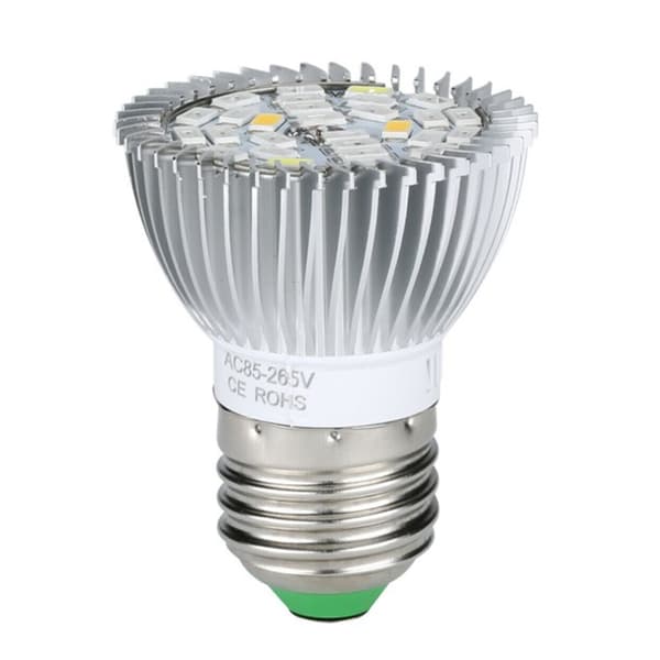 28W E27 LED vækstpære, fuldspektret plantelampe til indendørs drivhus hydroponics