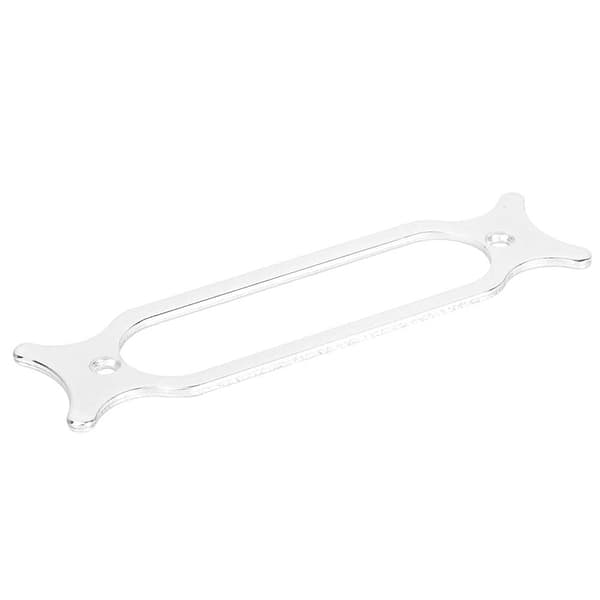Silver Single Coil Pickup Ring för Elgitarr, Instrumenttillbehör Pickup Ram