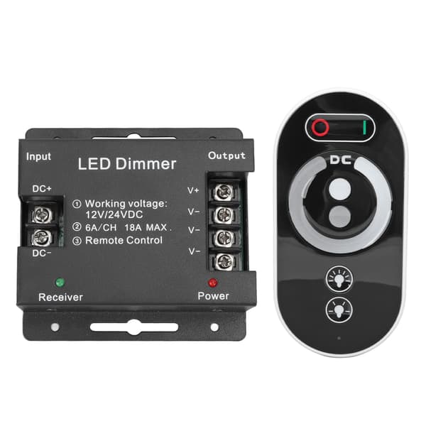 Trådløs RF Touch LED-lysdæmperkontakt til 12V 24V Strip Light