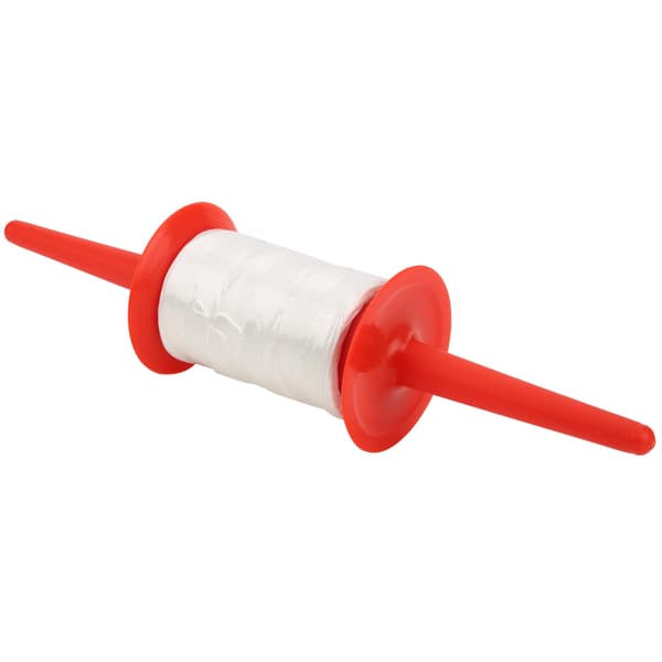 Rød 150M Dragespole Snoropruller Kraftig Polyester Plast 32,5cm til Strand Udendørs 1 Stykke