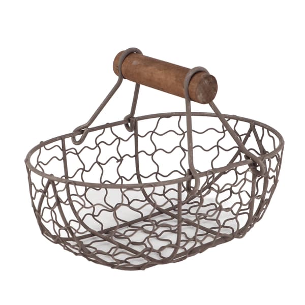 2-pack metalliska blomsterflickkorgar för bröllopsceremoni, festdekoration och heminredning