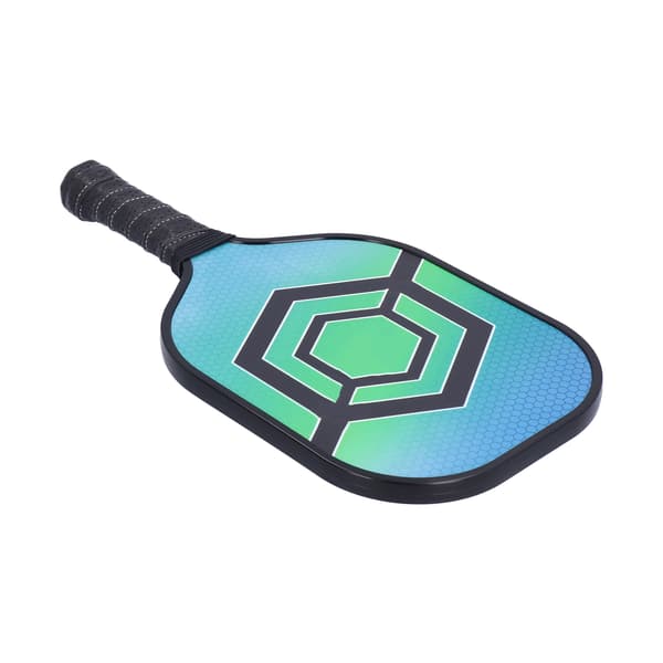 Kulfiber Pickleball Bat Sæt med 2 Bolde & Taske, Pro Bat til Indendørs/Udendørs Spil