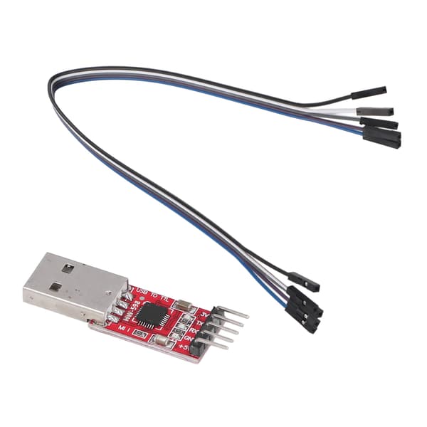 USB til TTL seriel adapter STC programmør hanstik med Dupont-kabler