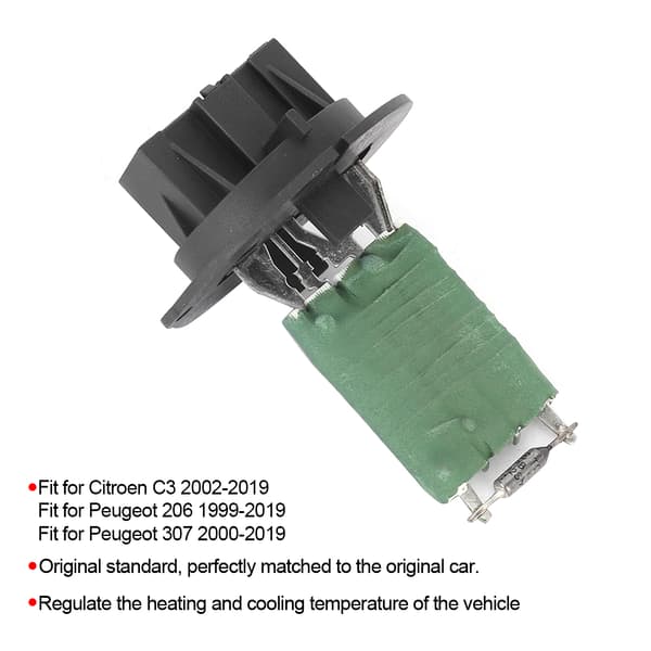 Blæsermotorventilator Modstand 6450JP Passer til Peugeot 206 307