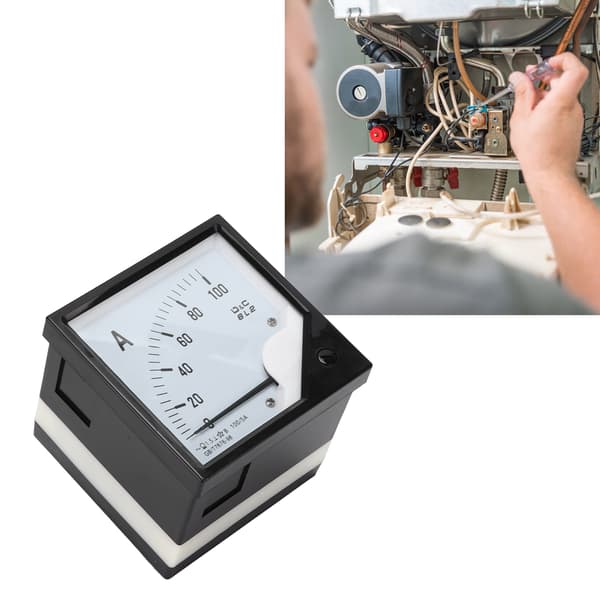 6L2 100A/5A AC Analog Panel Amperemeter Pekström Mätare för Industriellt bruk
