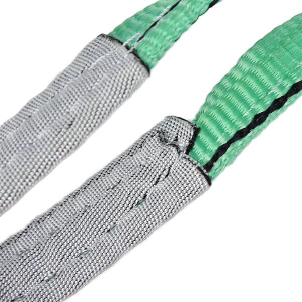 2T Polyester Flad Løftesejl 2M Kran Rigging Stropper Kraftig Web Sling