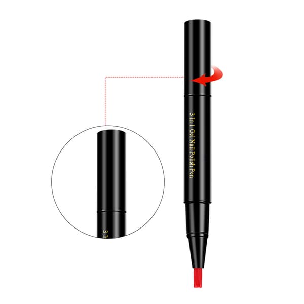 One Step Gel Nagellack Pen Nagellack Målarpenna Nagelkonst Kit