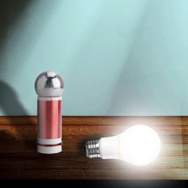 5V 1W Super Mini Selvexcitationsspole til trådløse strømoverførselstests DIY-eksperimenter