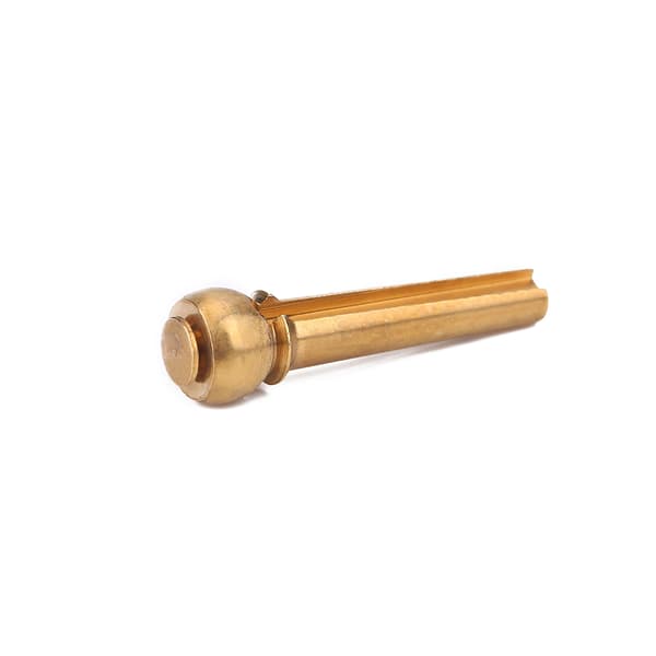 6-delars set mässing akustisk gitarrstallstift folkgitarr ersättning guld 29,5x8mm