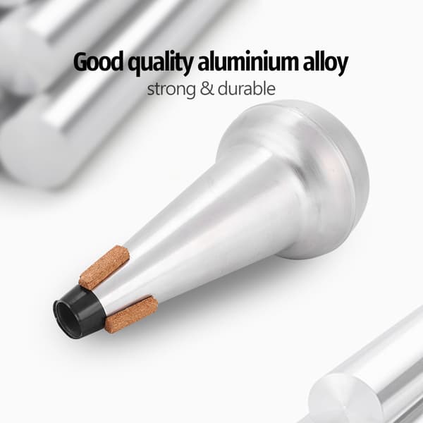 Professionel Tenor Trombone Mute Øvelsesdæmper Lyddæmper Tilbehør