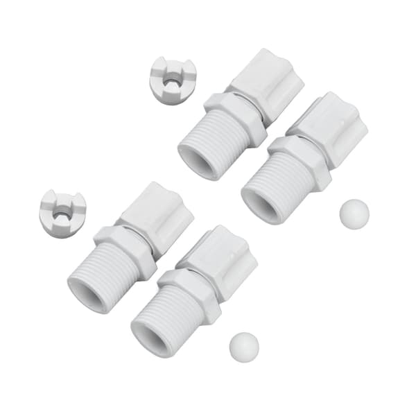 2-pack backspolningsventiladaptermontering poolrengöringsdelar för HAYWARD CL200 CL220