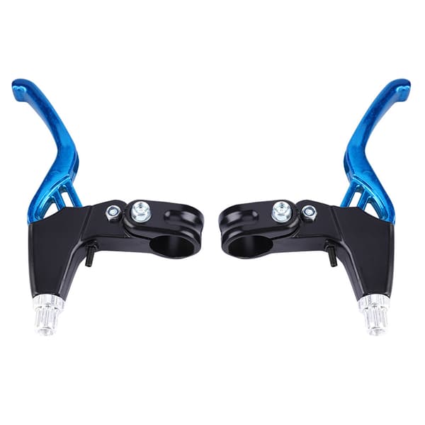 Blå aluminiumslegering mountainbike styrgreb - 1 par