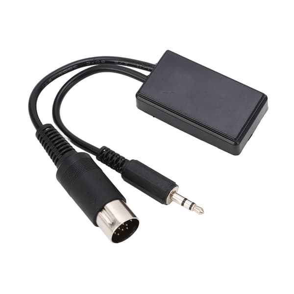 Bluetooth trådløs adapter til radiointerface, lydkonverterkabel, sort, universel pasform