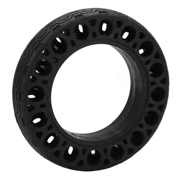 60/70-6.5 Gummidæk kompatible med Ninebot Max G30 E-Scooter, Reservedæk, Sort, Sæt med 2