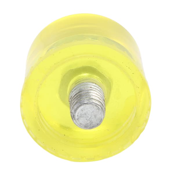5 stk. gummihammerhoved M8x1 bløde gule udskiftningsspidser 40 mm slagtilbehørssæt