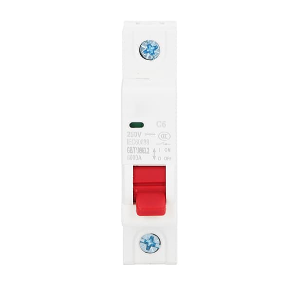 DC-katkaisija 1P 250V MCB 6A DIN-kisko Minipiirisuoja 6kA