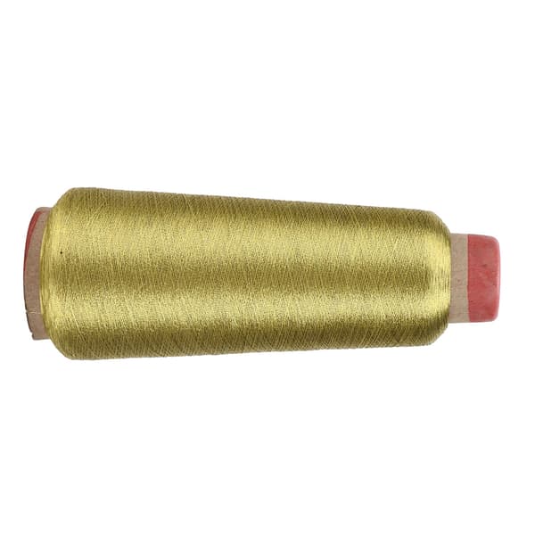 Sytråd Slidstærkt Husholdningspolyestergarn til DIY Broderimaskineprojekt (Guld)