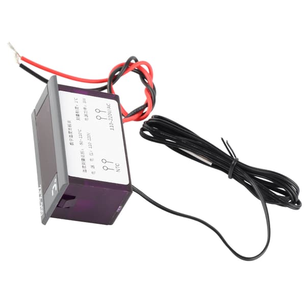 ZFX-900 Digital termostat LED-display med sond för kyldiskar 220V