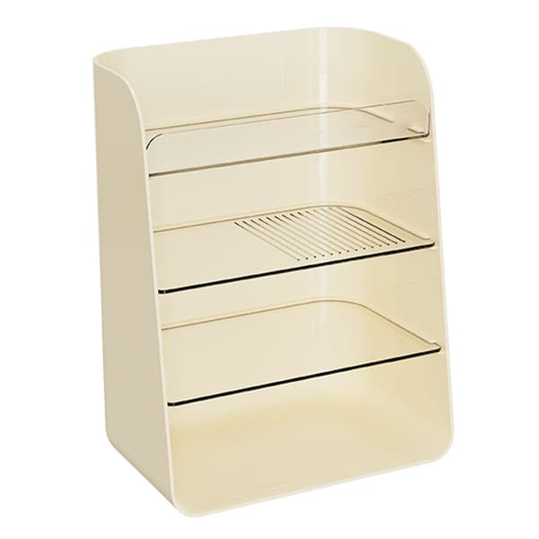 Multifunktionel Desktop Kosmetik Display Stand, Multi-Layer Pladsbesparende Badeværelse Makeup Organizer Hylde til Hudpleje, Parfume Creme