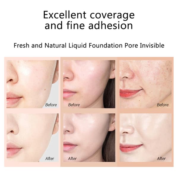 Flydende Fuld Dækning BB Creme Make Up Base Creme Concealer Langtidsholdbar Vandfast Flydende