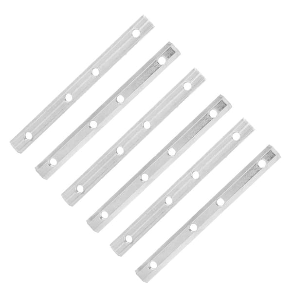 Samlingsbeslag til aluminiumsekstrudering i kulstofstål EU-specifikation (2020 M5, 6-pak)