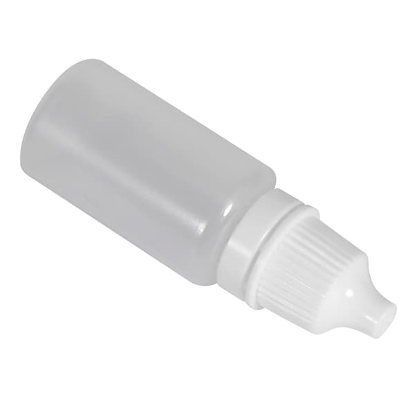 50 st 10 ml tomma klämbara plastflaskor ögonvätskebehållare med dropp