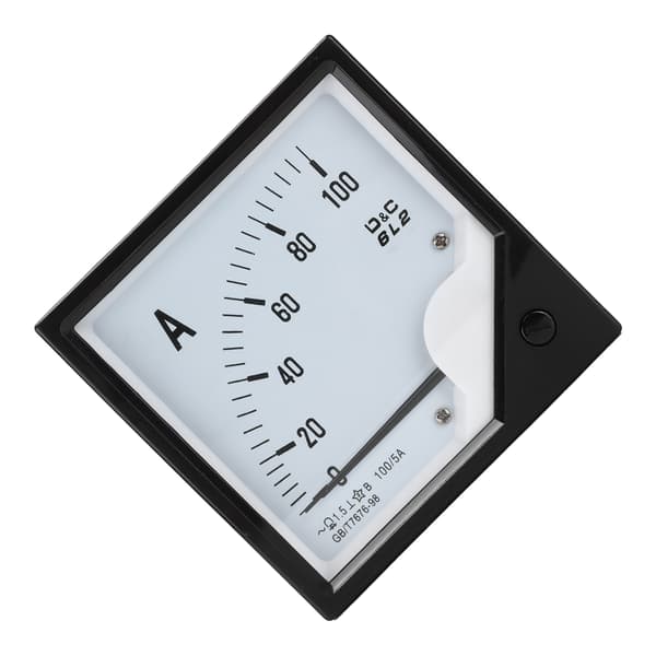 6L2 100A/5A AC Analog Panel Amperemeter Pointer Strømmåler til Industriel Brug