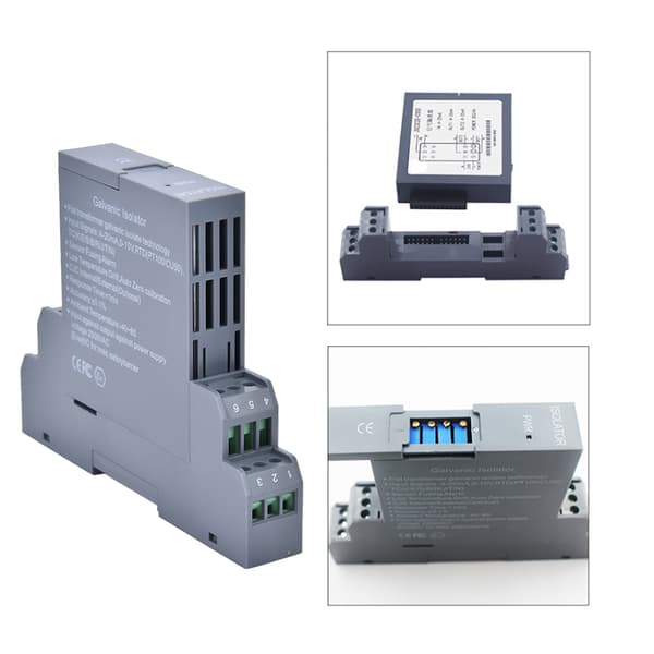 GLC Signal Isolator Transmitter 1-ind 1-ud Stikbar Fordeler, DC 4-20mA