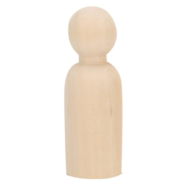 10 st 75 mm träpinnar, DIY målarleksaksfigurer för barnpyssel