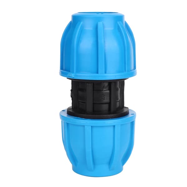 4 st PE-plast 25 mm rak vattenrörskoppling