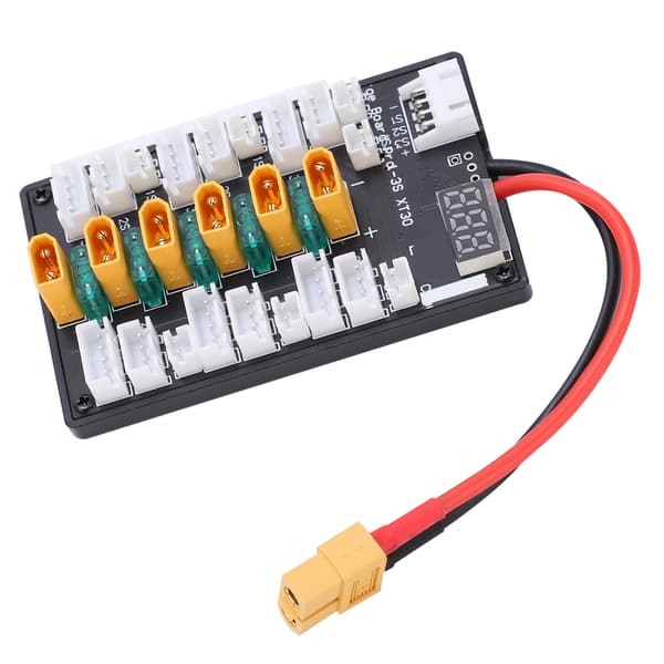 B6 Parallel Opladningskort 1S-3S Silikoneledning JST-adapter til RC LiPo Batteribalanceroplader