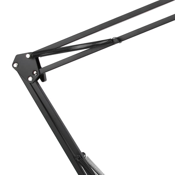 USB Studio Kondensatormikrofonset med bomarm, blått silverrör, för streaming Podcast PC