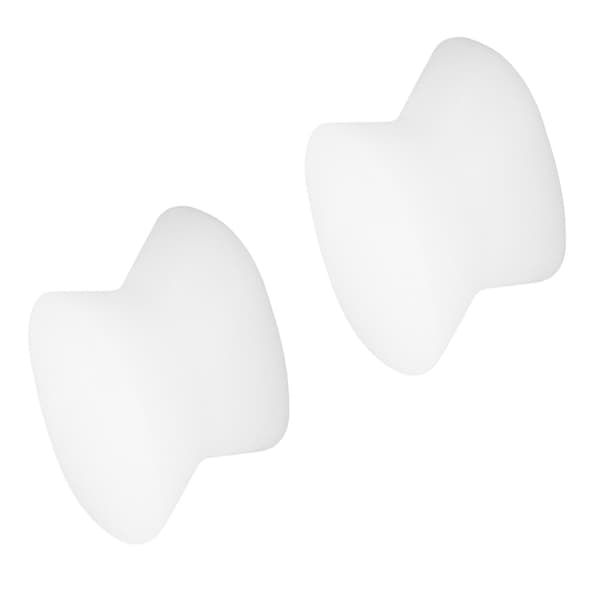1 par silikongel tåskydd rätare separator justering smärtlindring LJ