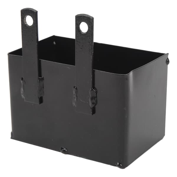 Batteribærer Sort Rustfri Robust Struktur til 50cc Til 125cc ATV Motorcykel Dirt Bike