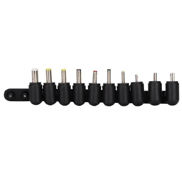 10-i-1 Retvinklet USB til DC Multi Opladerkabel til Smartphone Tablet, Strømadapterkabel