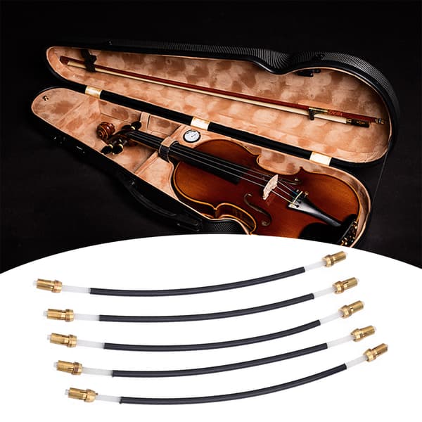 5 nylonstrengeholder med messing finstemmere til 3/4 4/4 violin