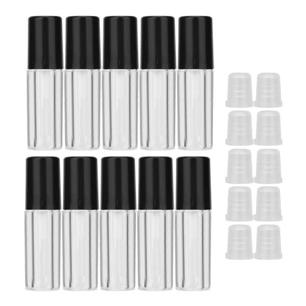 10 st 1,5 ml mini läppglansrör läppstift DIY läppglansbehållare tomma flaskor