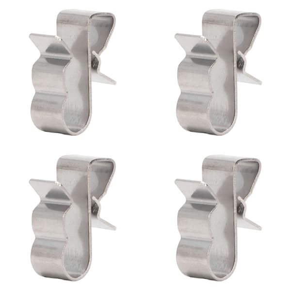 50-pack solcellsklämmor kabelklämmor monteringsfästen kit för installation av solpaneler